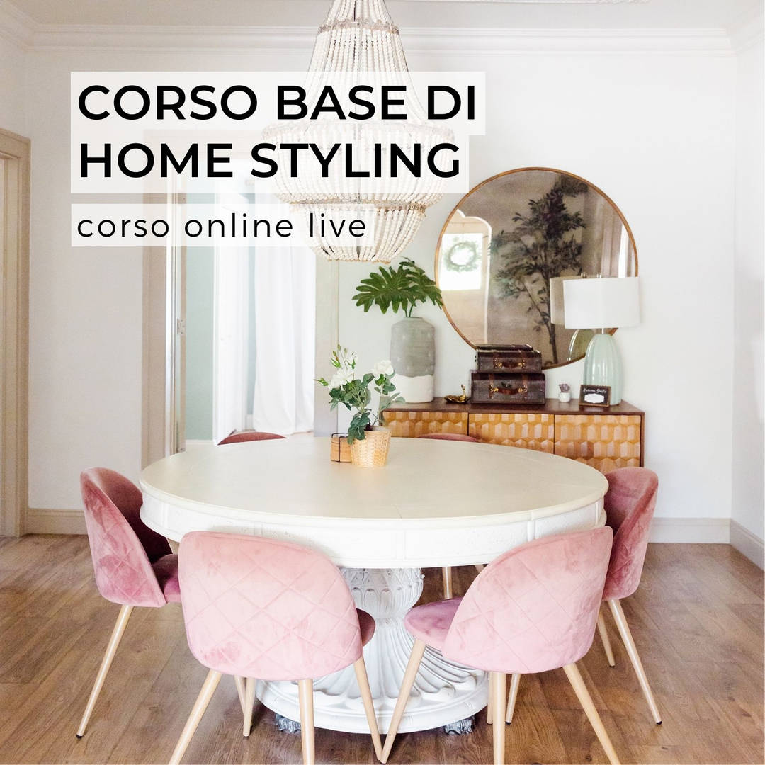 Corso base di Home Styling - online